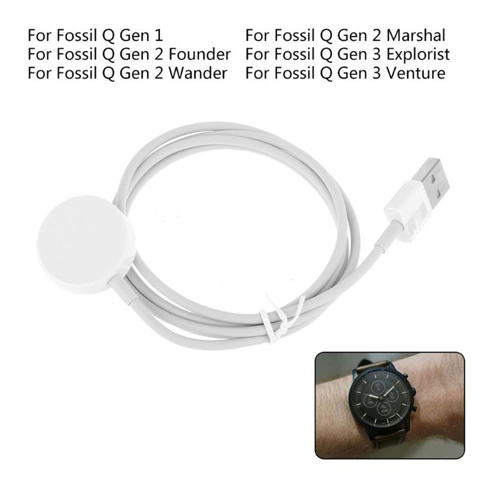 Fossil Smartwatch Accessories - Chargeur magnétique USB pour montre connectée,