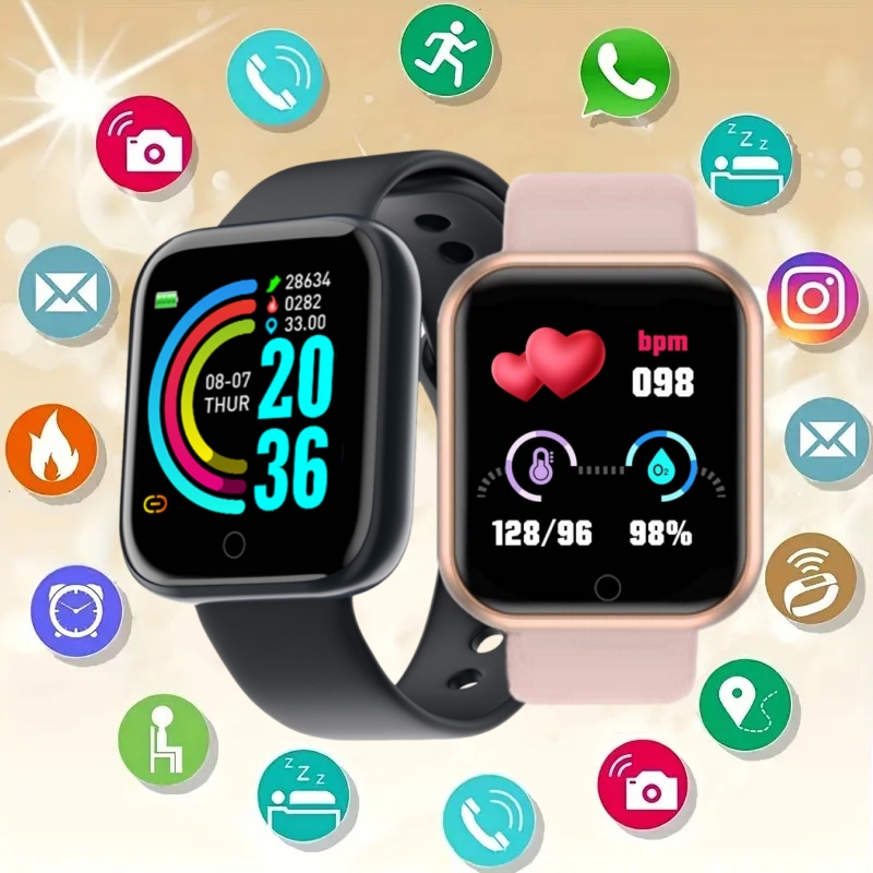 Smartwatch Touch - Montre connectée Y68 D20 pour les