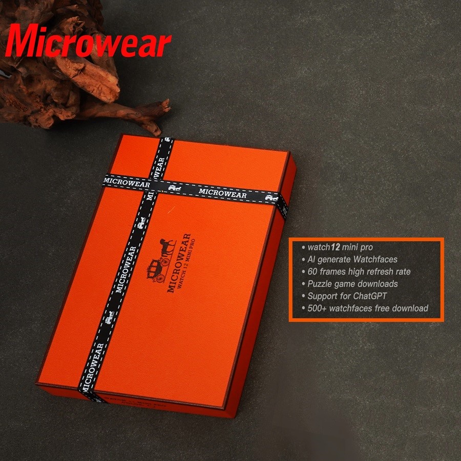 Smartwatch M Active - Montre connectée Microwear W12 Mini Pro,