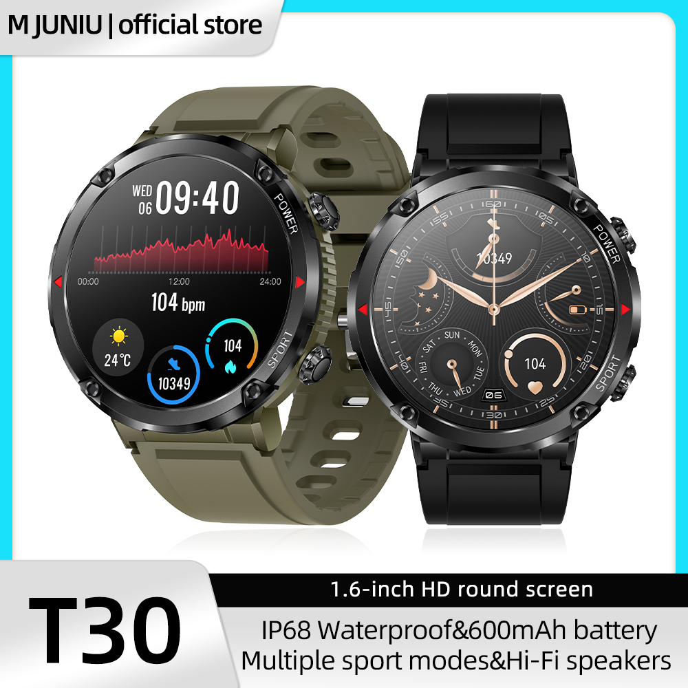 Smartwatch M Active - Montre intelligente étanche IP68 avec haut-parleurs