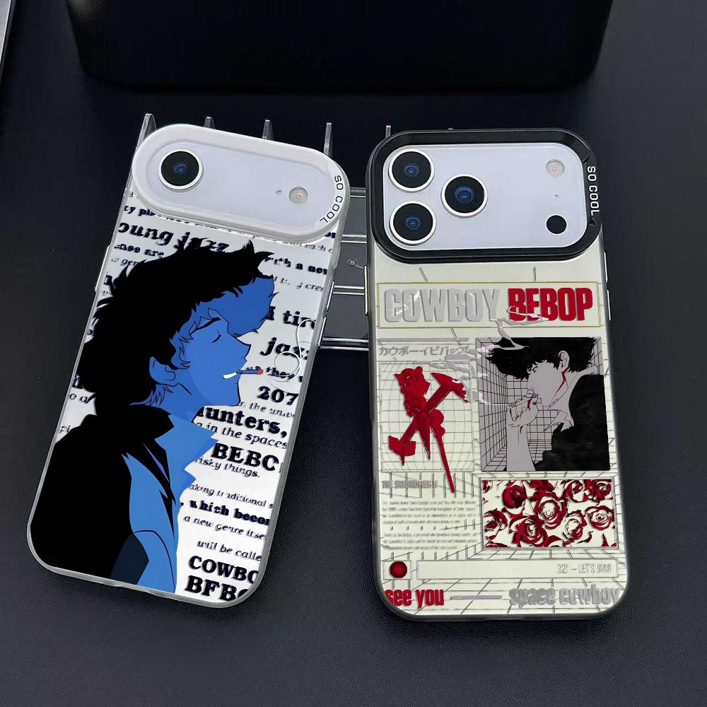 Apple Iphone 15 Pro Max - C-Cowboy Anime b-ebop coque de téléphone