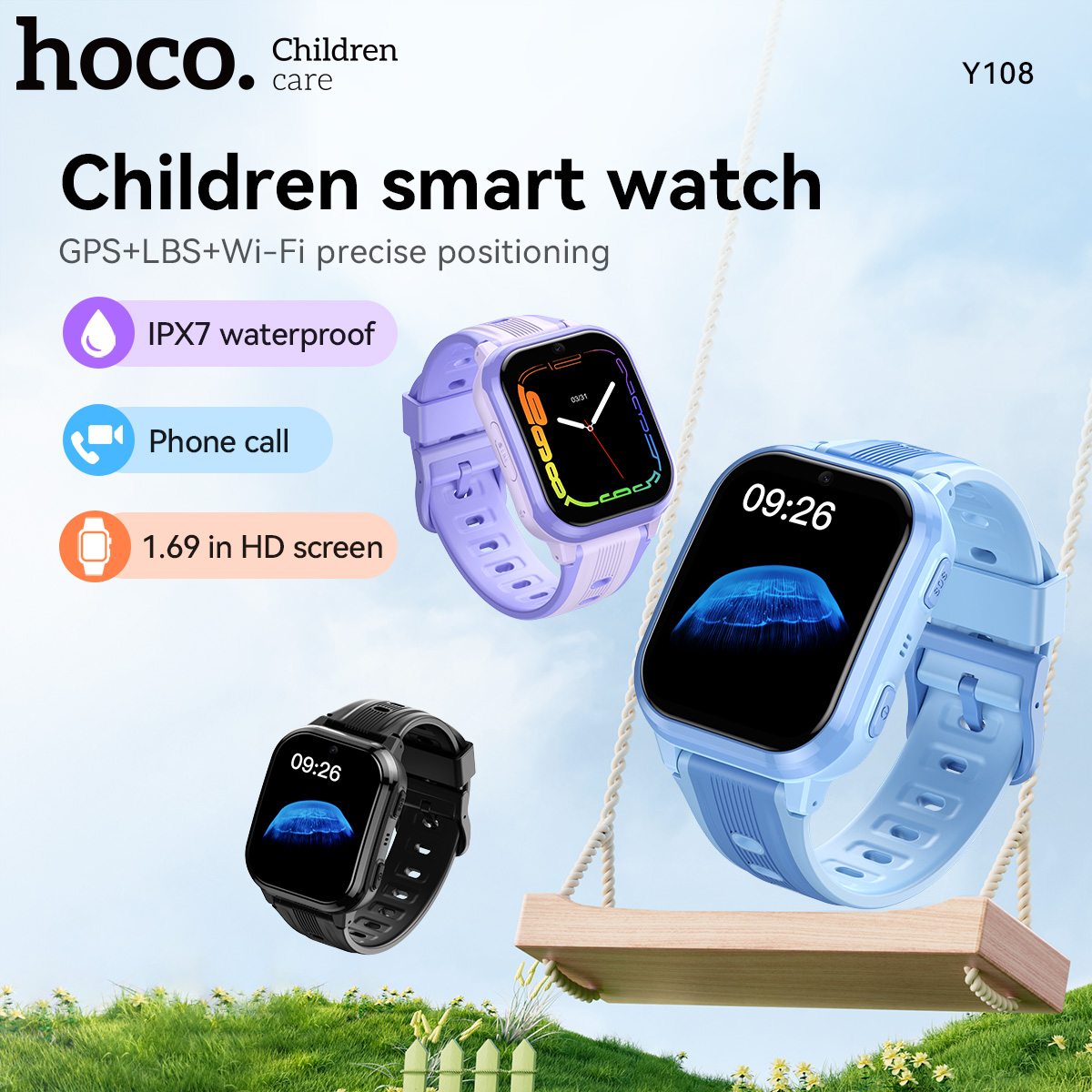 Smartwatch Id - Montre connectée pour enfants HOCO Y108