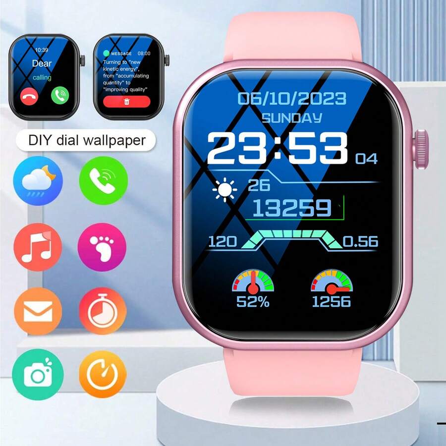 Smartwatch Touch - Montre connectée, appels sans fil, mode