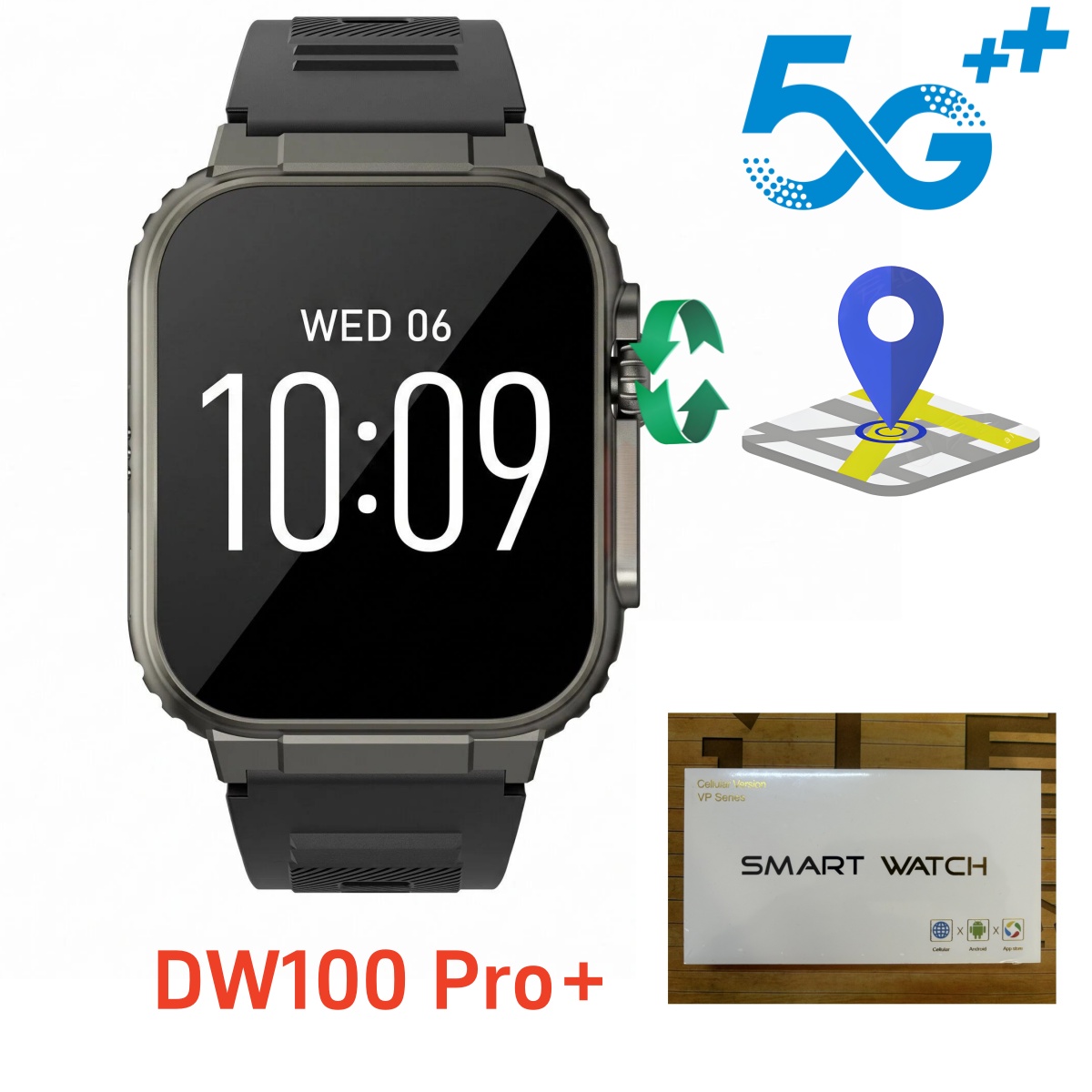 Montre connectée DW100 Pro plu - Smartwatch Id avis et prix