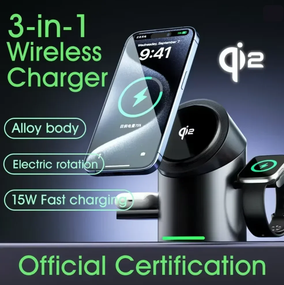 Chargeur sans fil magnétique 3 - Smartwatch Touch avis et prix