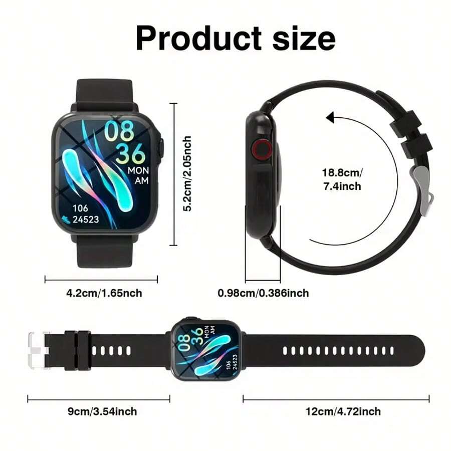 1pc Montre connectée 2025 avec - Smartwatch Touch avis et prix