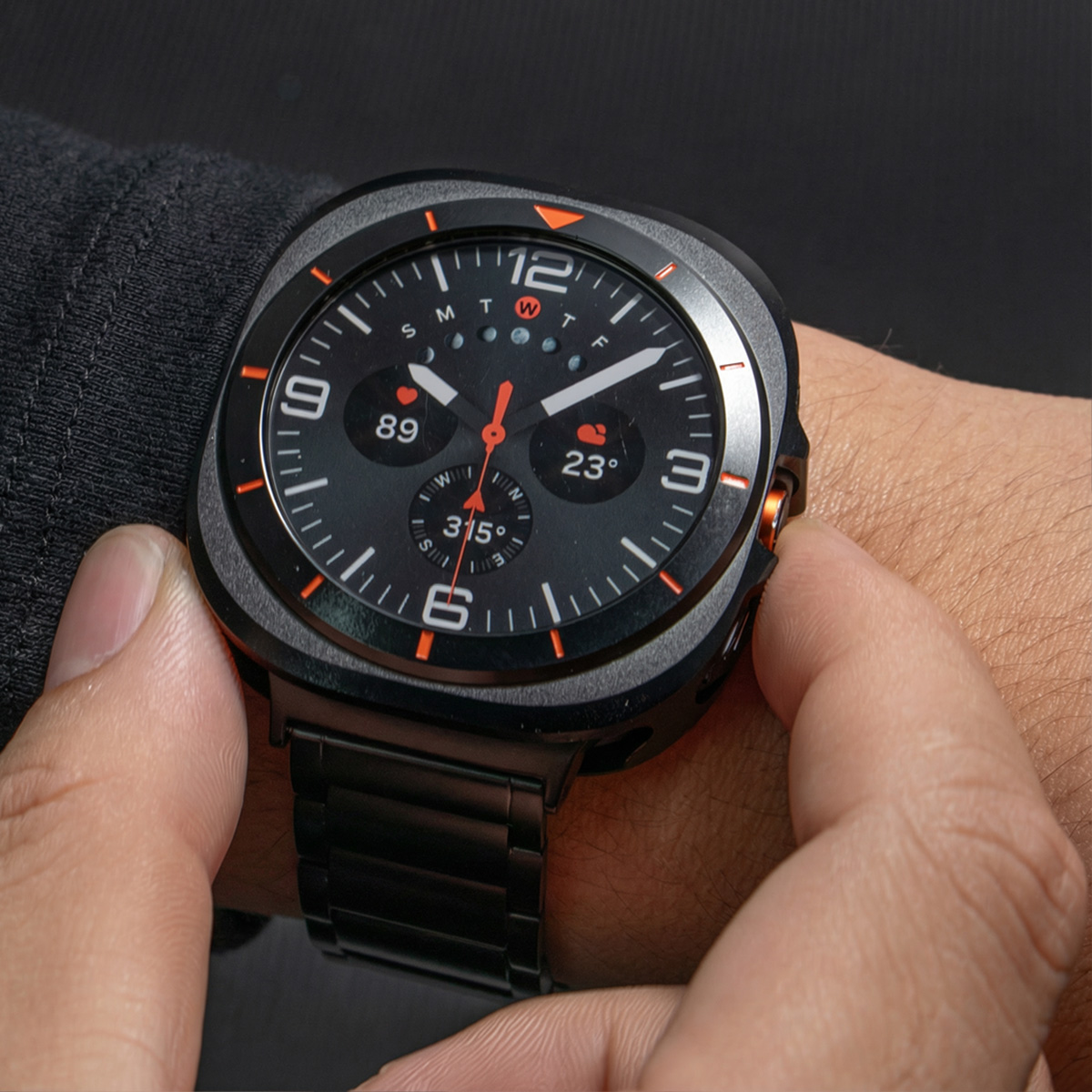 Boîtier en métal allié pour Sa - Samsung Smartwatch Ultra Accessories avis et prix