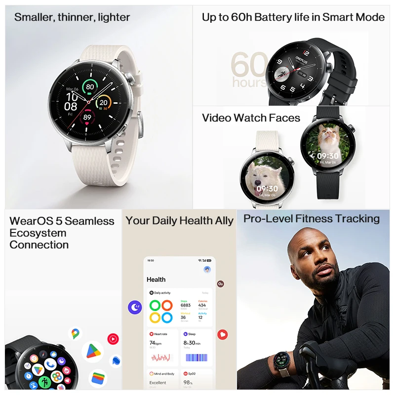 Version mondiale OnePlus Watch - Smartwatch Nexus avis et prix