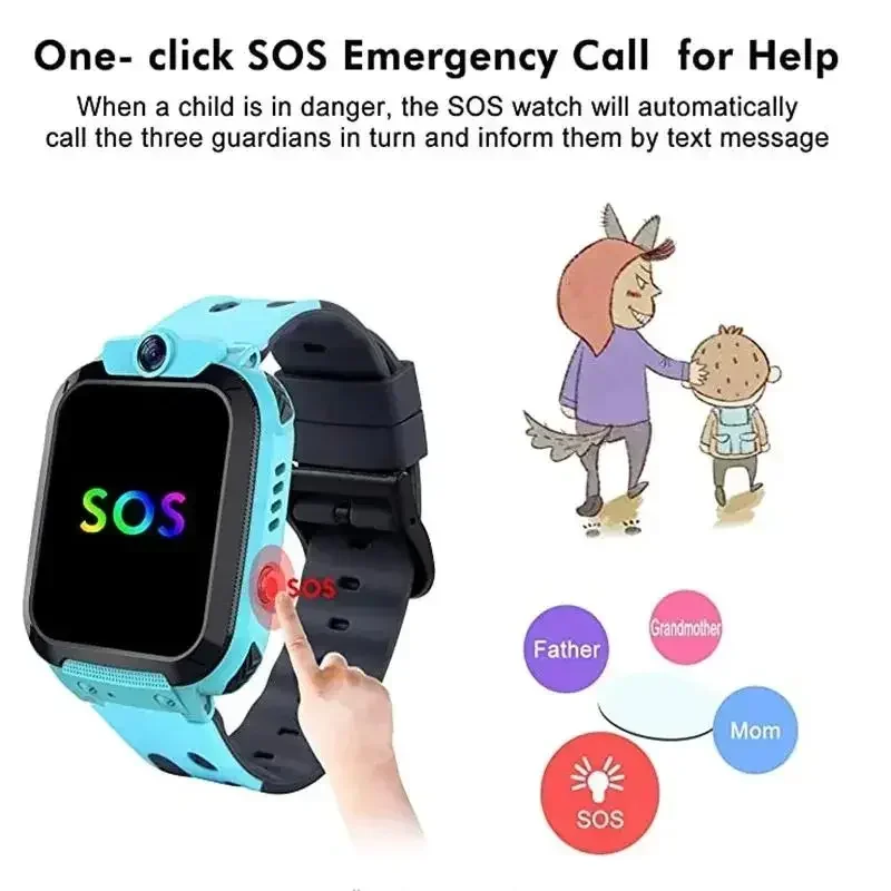 Montre intelligente pour enfan - Smartwatch Id avis et prix