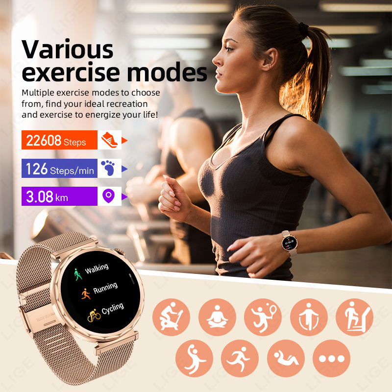 LIGE montre intelligente femme - Smartwatch Custom avis et prix