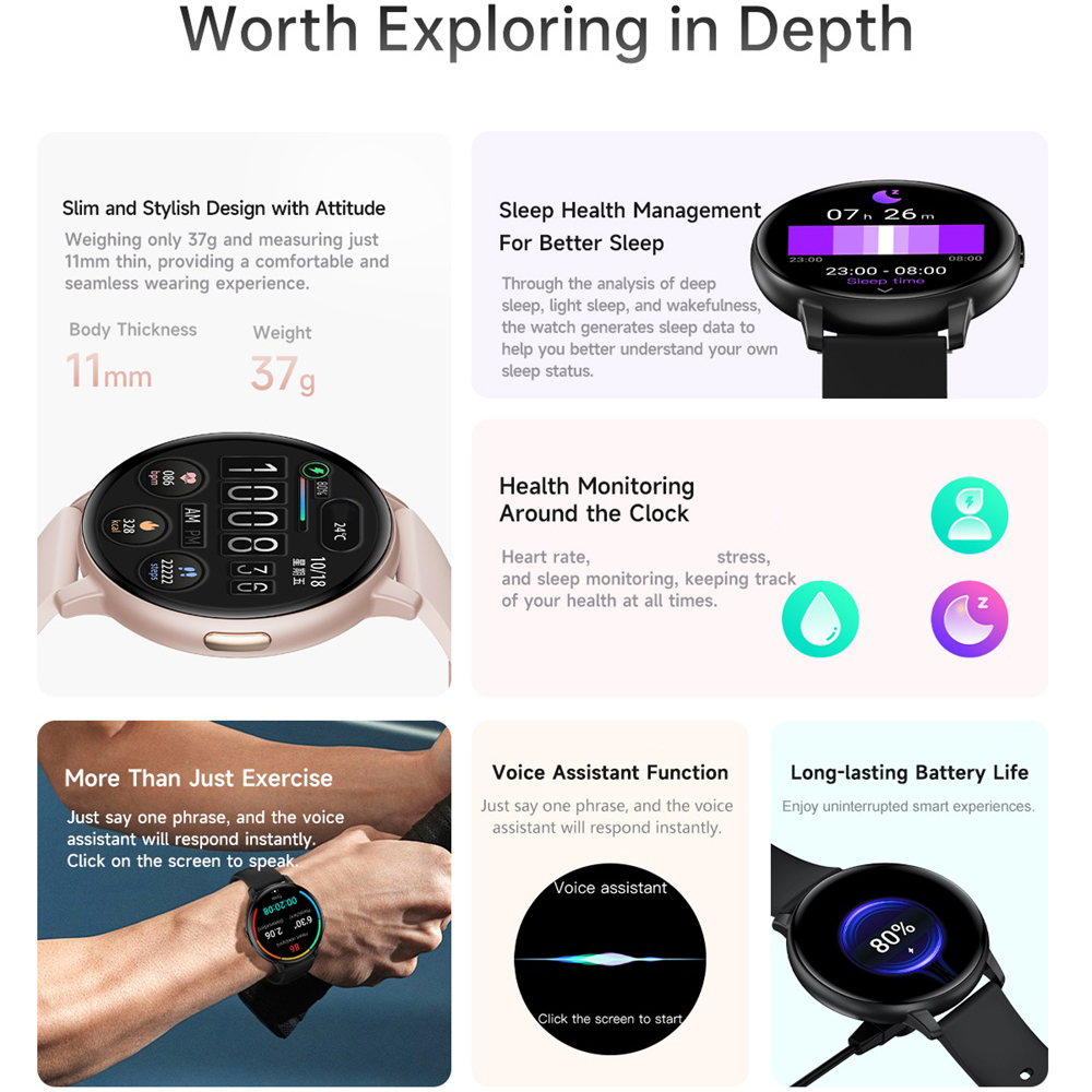 Montre connectée BT Call pour  - Smartwatch Custom avis et prix