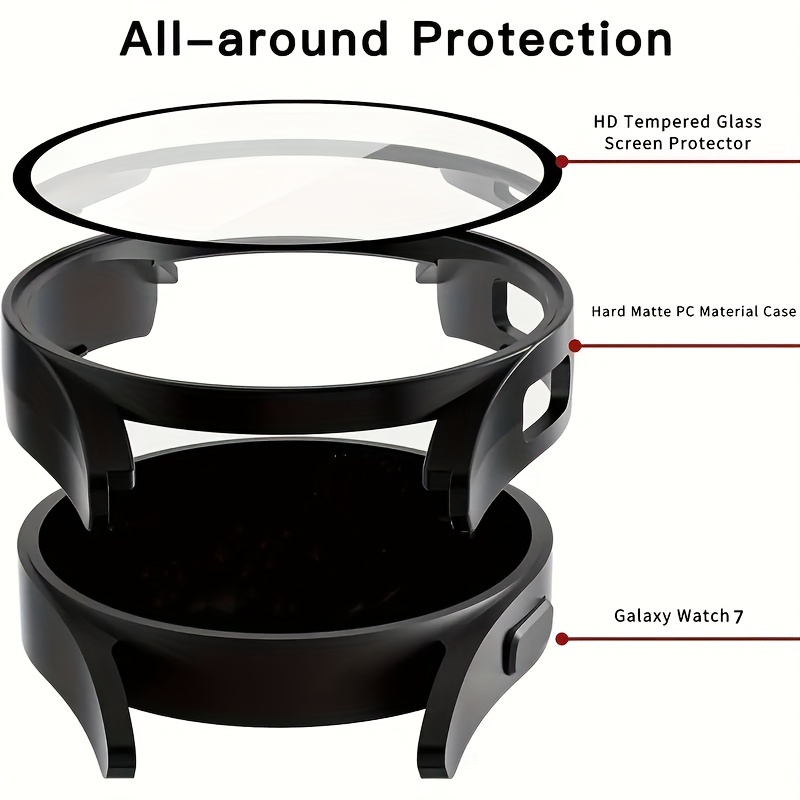 2 pièces étui de protection d' - Accessories For Galaxy Watch 5 avis et prix