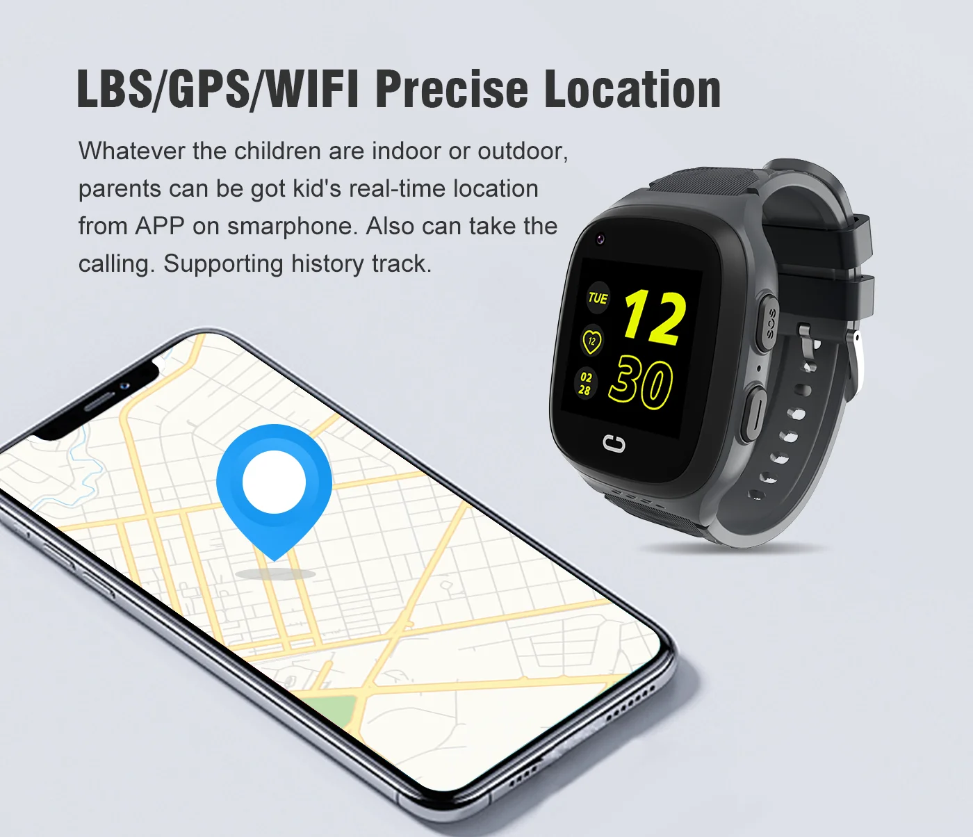 4G enfants Smartwatch SOS étan - Smartwatch Id avis et prix