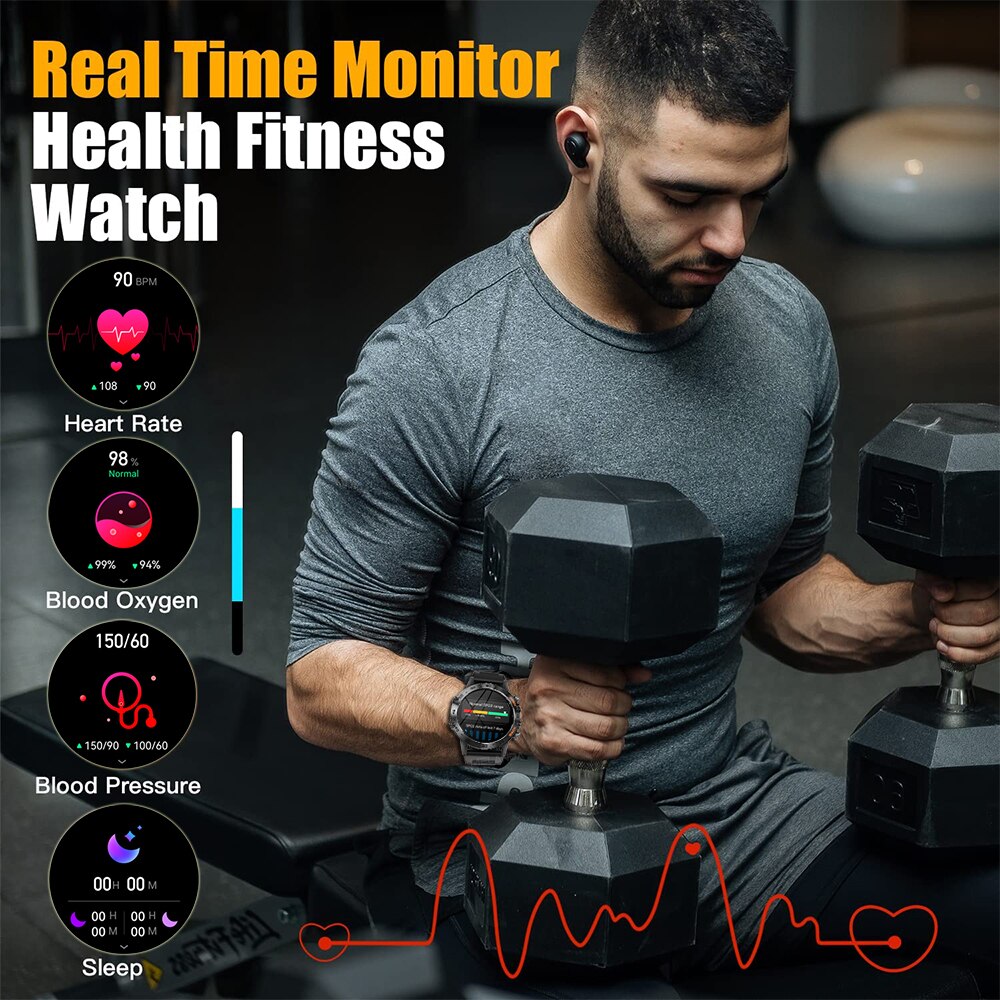 MEVADEN 1.39 pouces Bluetooth  - Smartwatch Face avis et prix