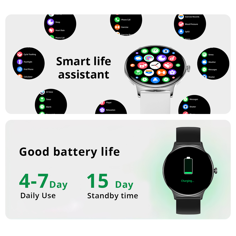 COLMI-Montre connectée V89 pou - Smartwatch Faces avis et prix