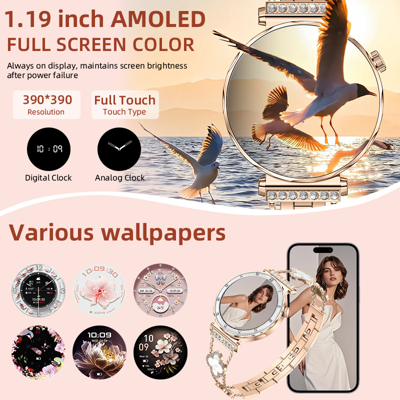 Nouvelle montre connectée LIGE - Smartwatch Custom avis et prix
