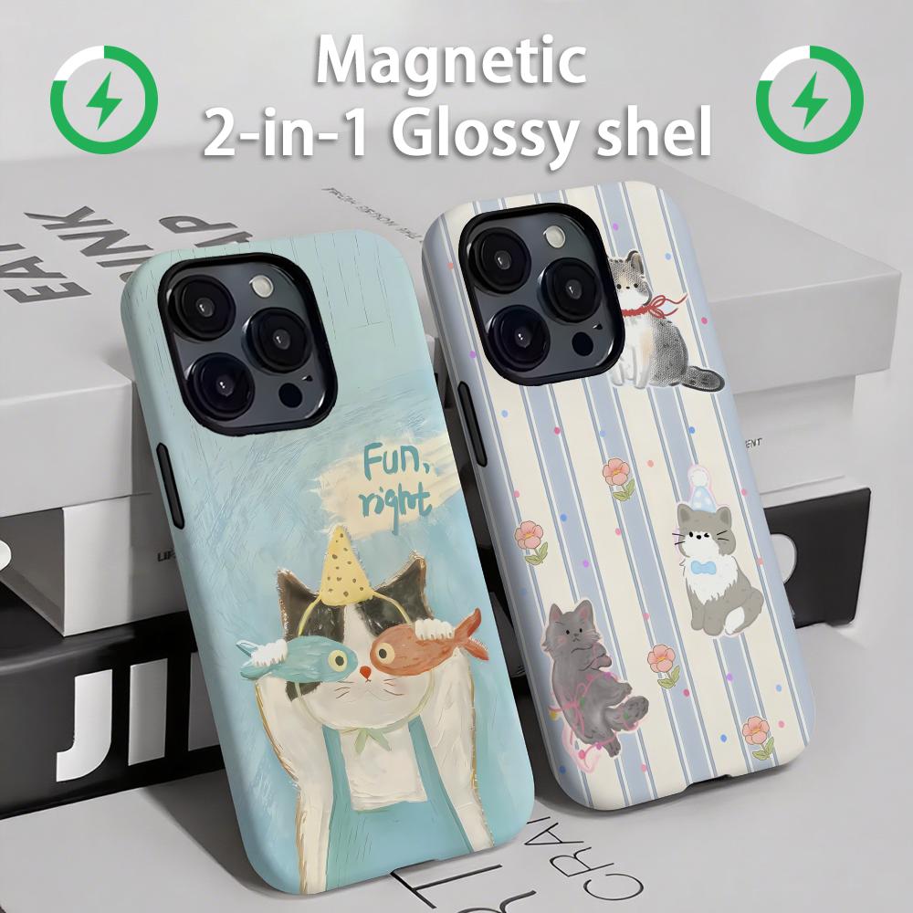 Coque de téléphone magnétique  - Apple Iphone 15 Pro Max avis et prix