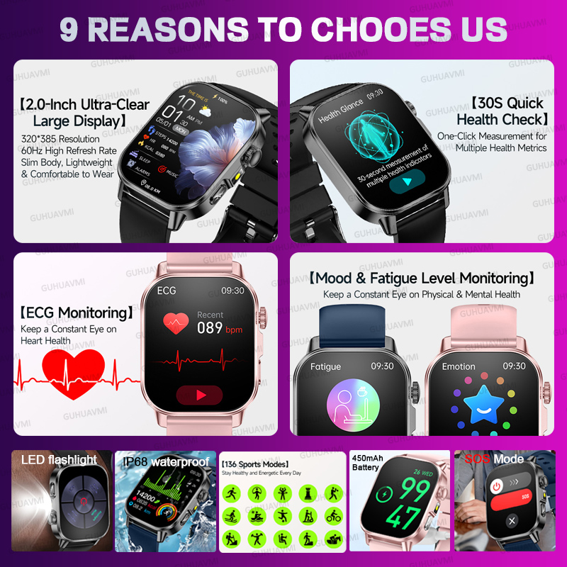 Nouvelle Montre Intelligente P - Smartwatch Custom avis et prix