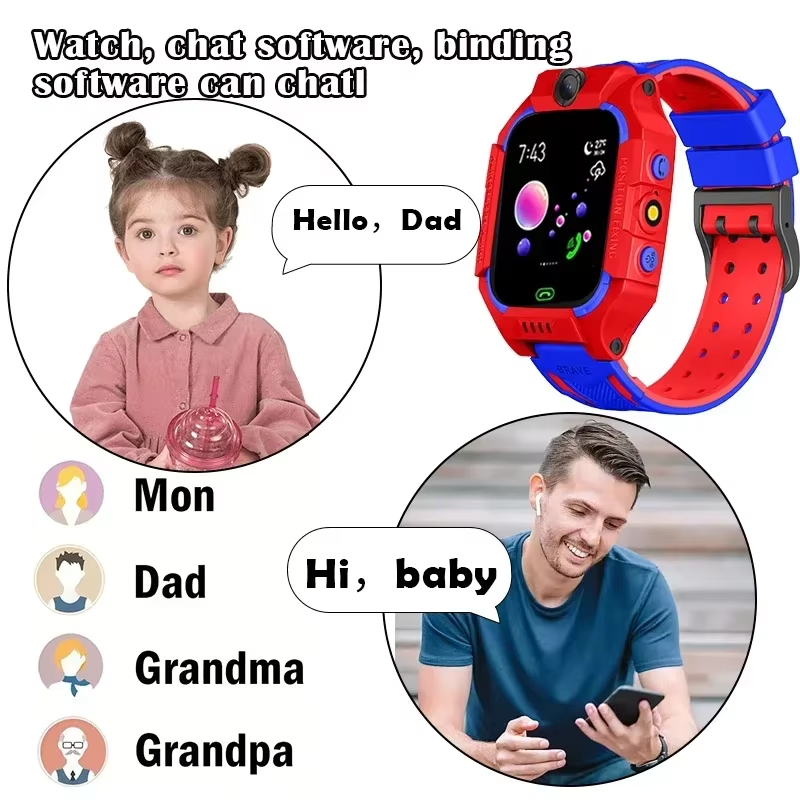 Montre Connectée pour Enfants  - Smartwatch Id avis et prix