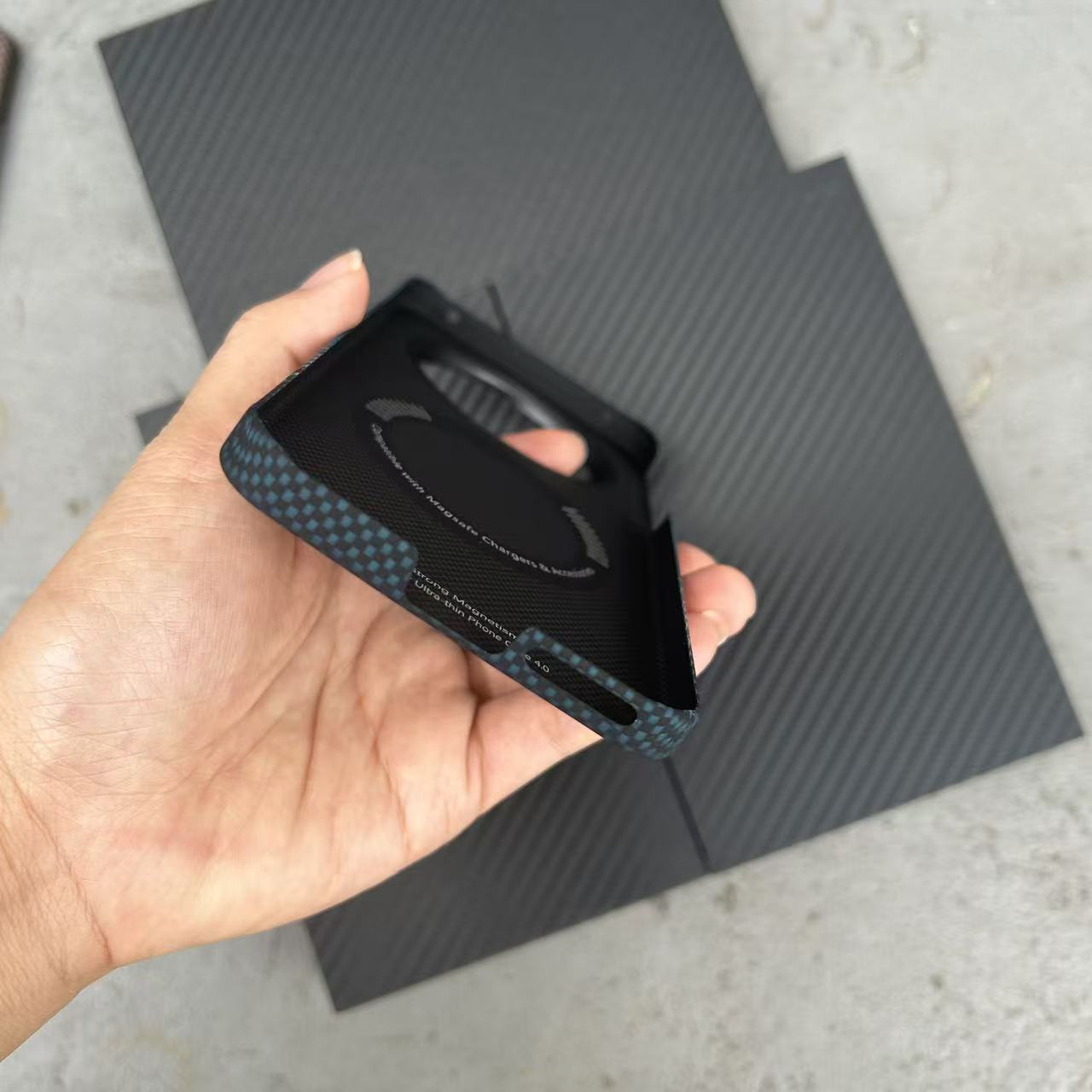 Étui Ultra-fin en Fiber de car - Huawei Pura 70 avis et prix
