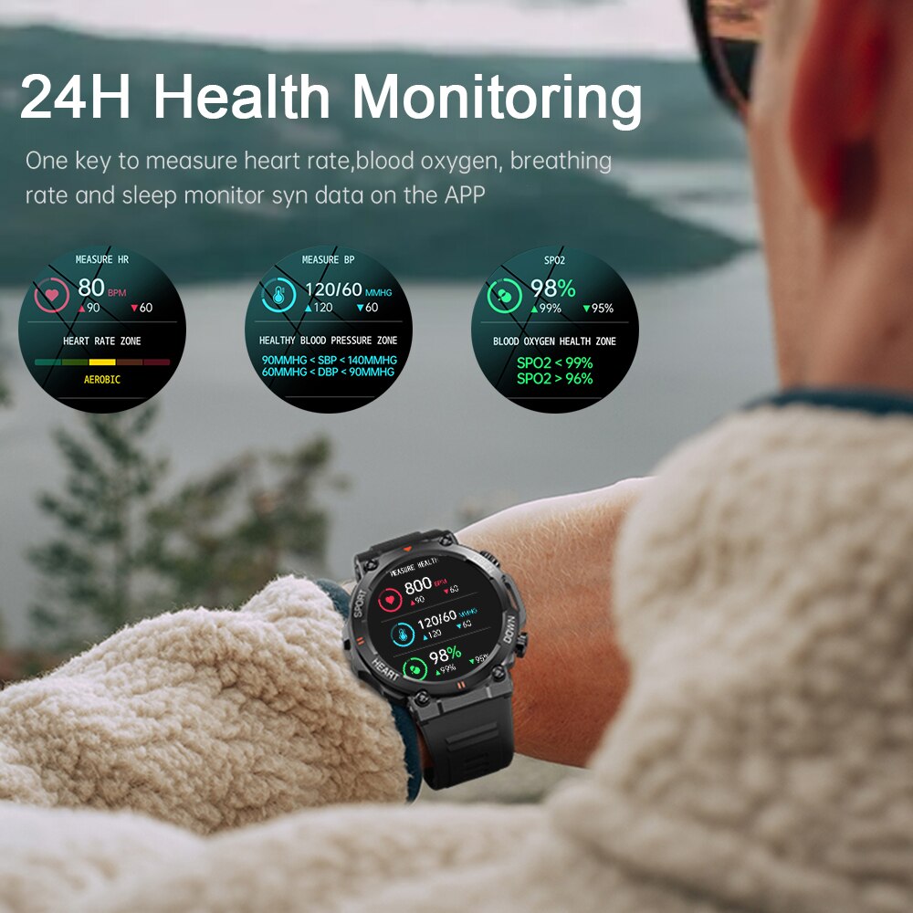 MEVADEN 1.39 pouces HD Bluetoo - Smartwatch Face avis et prix