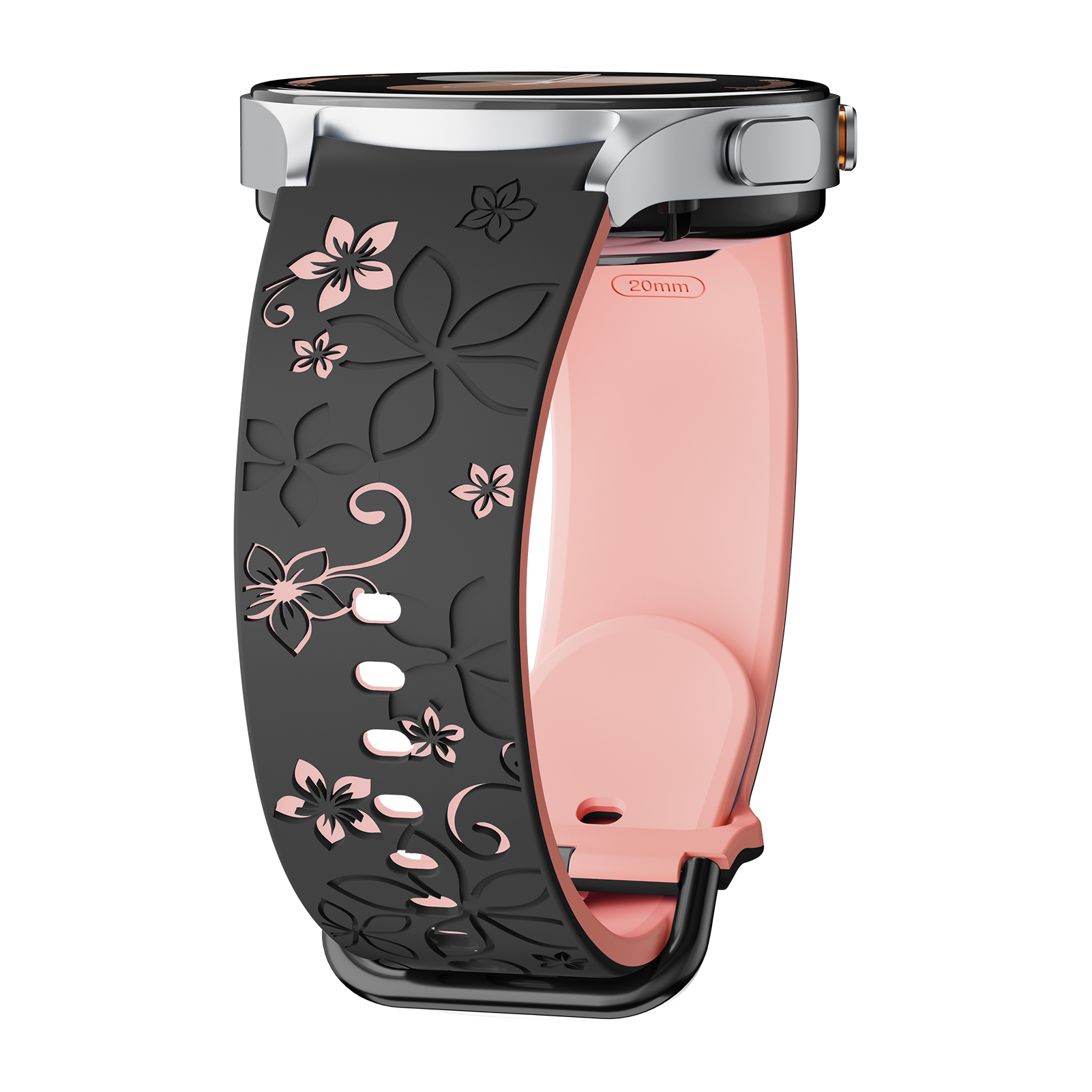 Bracelet en Silicone gravé pou - Samsung Smartwatch Ultra Accessories avis et prix