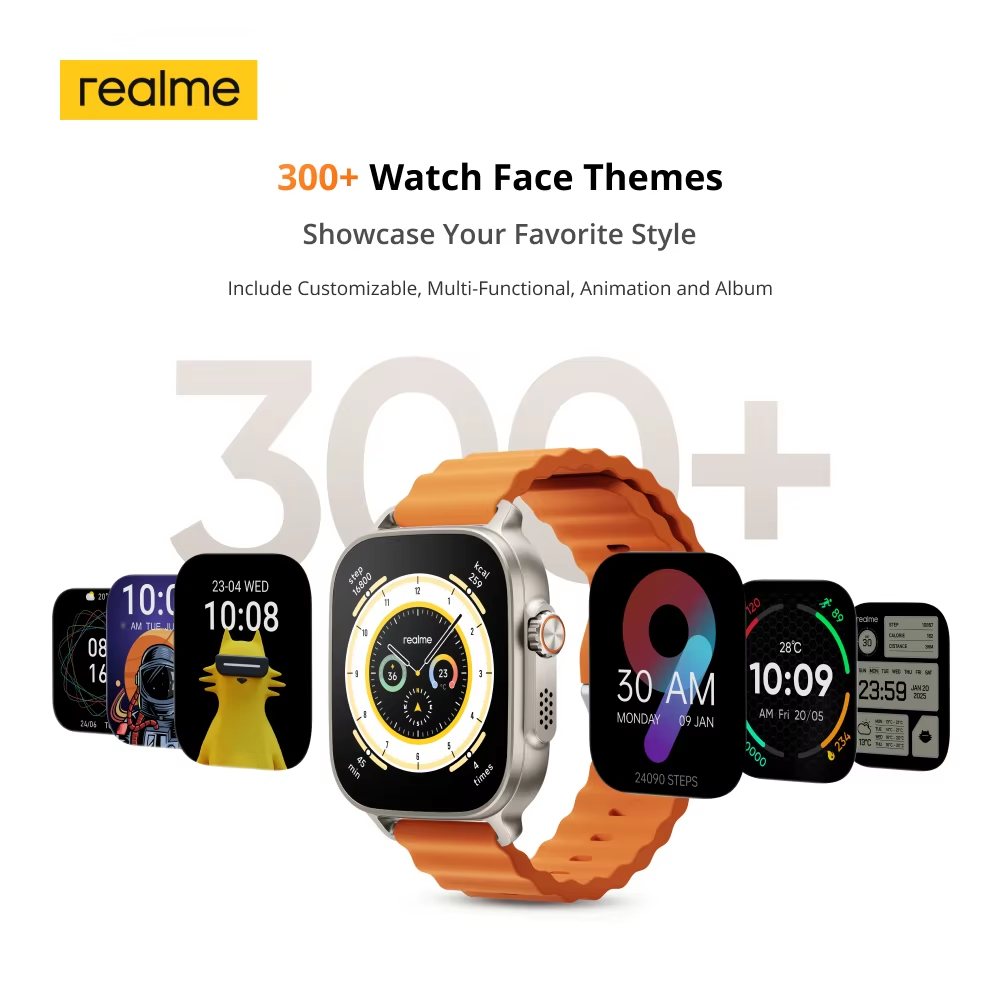 Version mondiale realme montre - Smartwatch Faces avis et prix