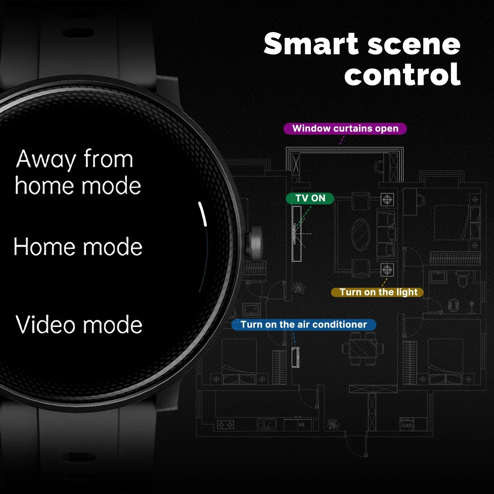 MOES-Montre connectée Alexa, m - Smartwatch Touch avis et prix