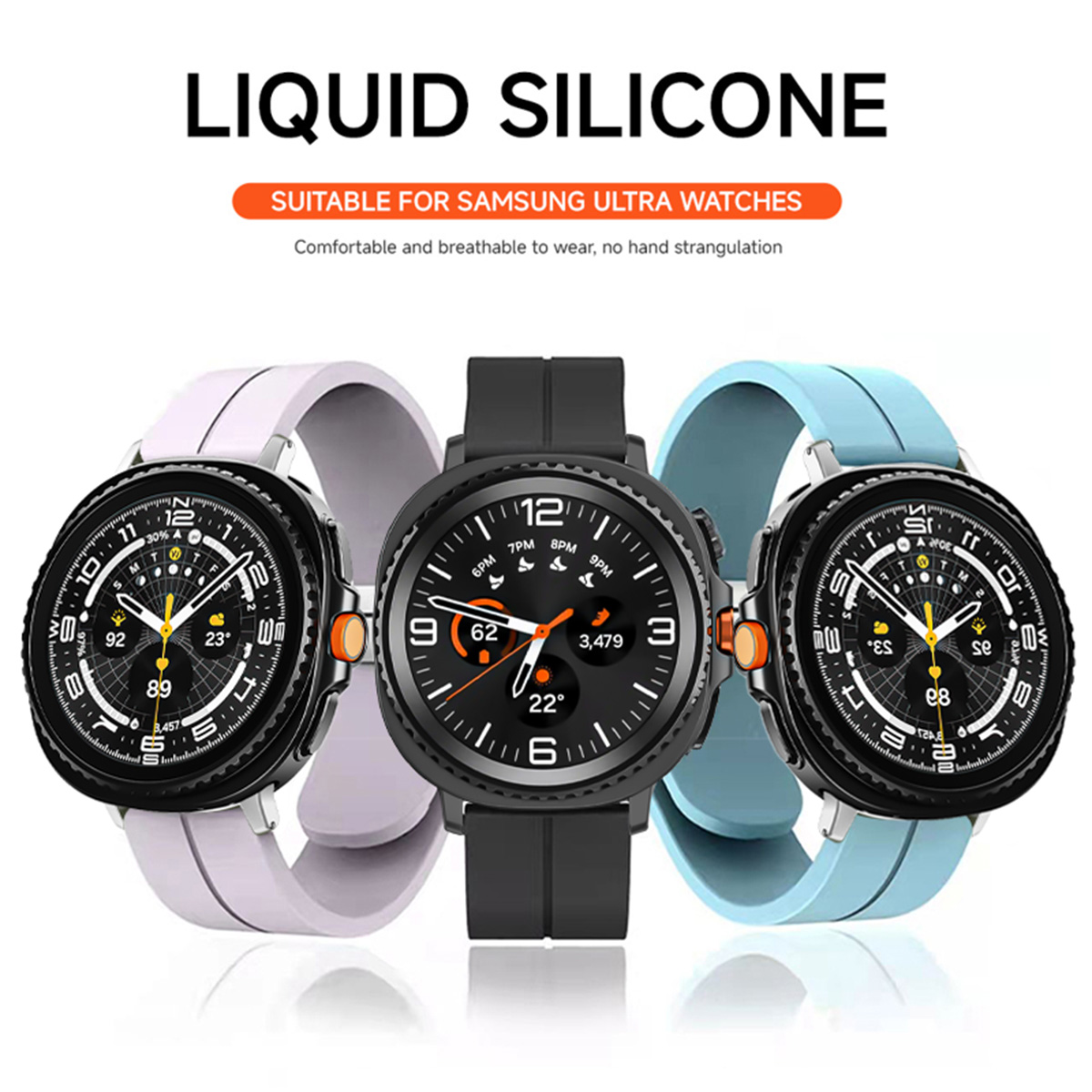 Bracelet en Silicone pour Sams - Samsung Smartwatch Ultra Accessories avis et prix