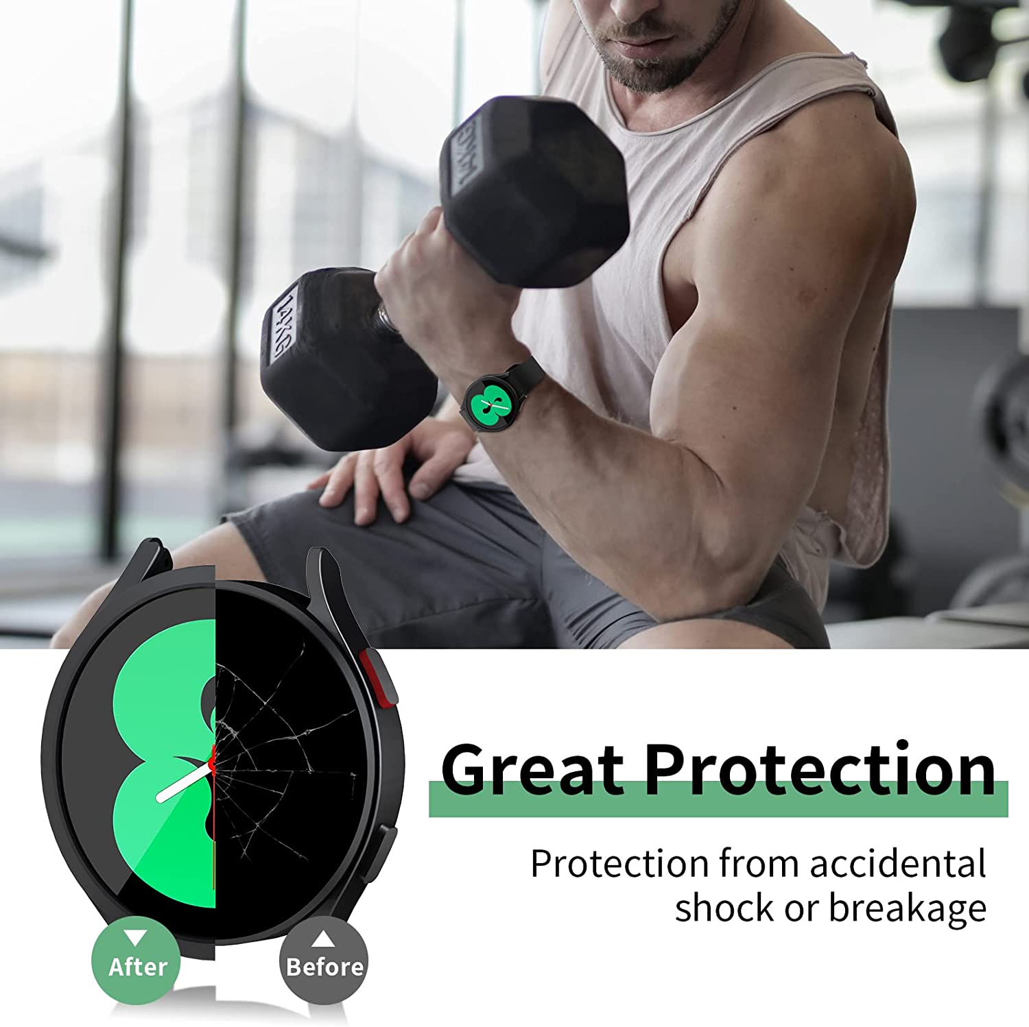 Boîtier de montre pour Samsung - Accessories For Galaxy Watch 5 avis et prix